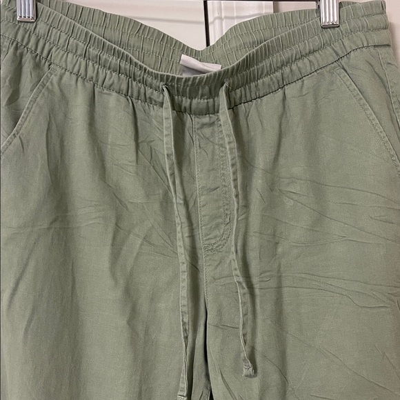 Women’s Olive Green Casual Pants - Picture 4 of 5
